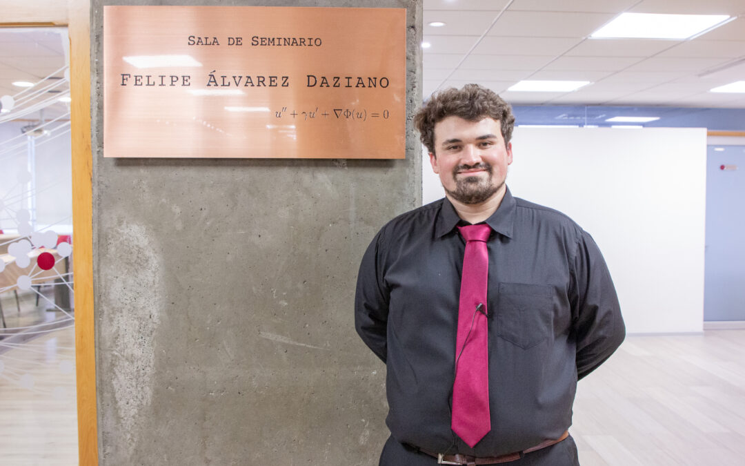 Matías Andree Vera defiende con distinción máxima su tesis de doble titulación y es aceptado en el doctorado del ETH Zurich