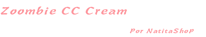 Zoombie CC Cream Por NatitaShop