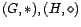 $ (G,\ast),(H,\diamond)$
